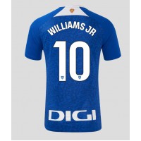 Echipament fotbal Athletic Bilbao Nico Williams #10 Tricou Deplasare 2024-25 maneca scurta